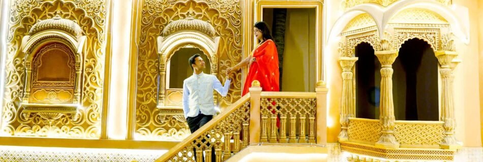 Pre-Wedding Photoshoot at The Destino Resort Bengaluru