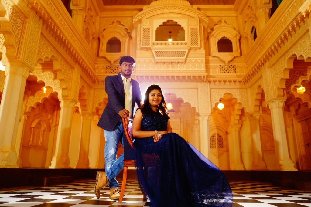 &Beyond Space Pre-Wedding Photoshoot in Bangalore