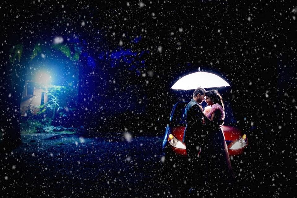 Prewedding photoshoot at Elements Resort Bangalore