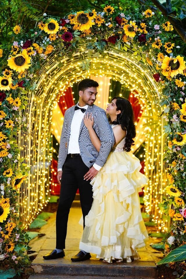 Prewedding photoshoot at Elements Resort Bangalore