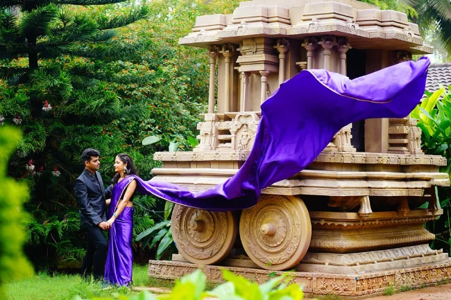 Prewedding photoshoot at Elements Resort Bangalore